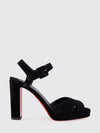 woman's heeled sandal
