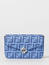 ff diamonds leather crossbody bag with monogram