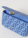 ff diamonds leather crossbody bag with monogram