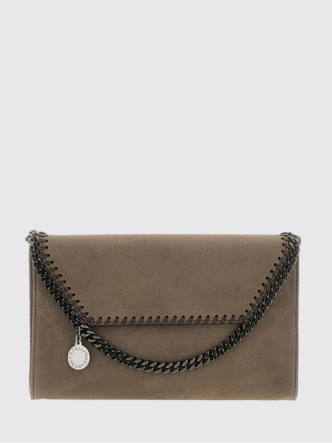 falabella eco alter mat wallet on chain with chain strap