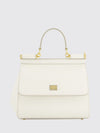sicily mini handbag in grained calfskin leather