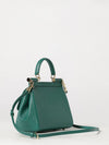 sicily mini handbag in grained calfskin leather
