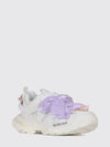 track sneakers in mesh with dynamic sole and double pull-tab