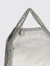 falabella crackle-effect faux leather mini tote bag