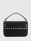 rockstud studded calf leather mini handbag