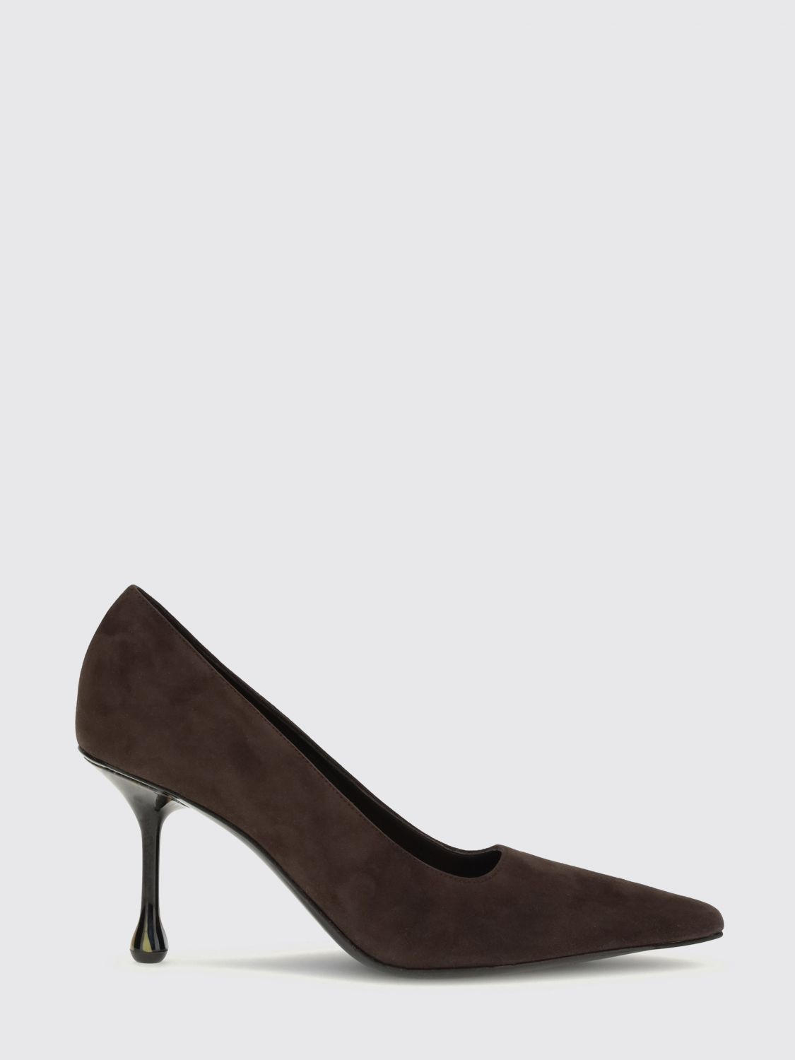 ixia suede pumps with high teardrop heel
