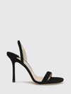 jenn suede high heel slingback sandals