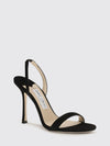 jenn suede high heel slingback sandals
