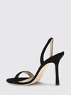 jenn suede high heel slingback sandals