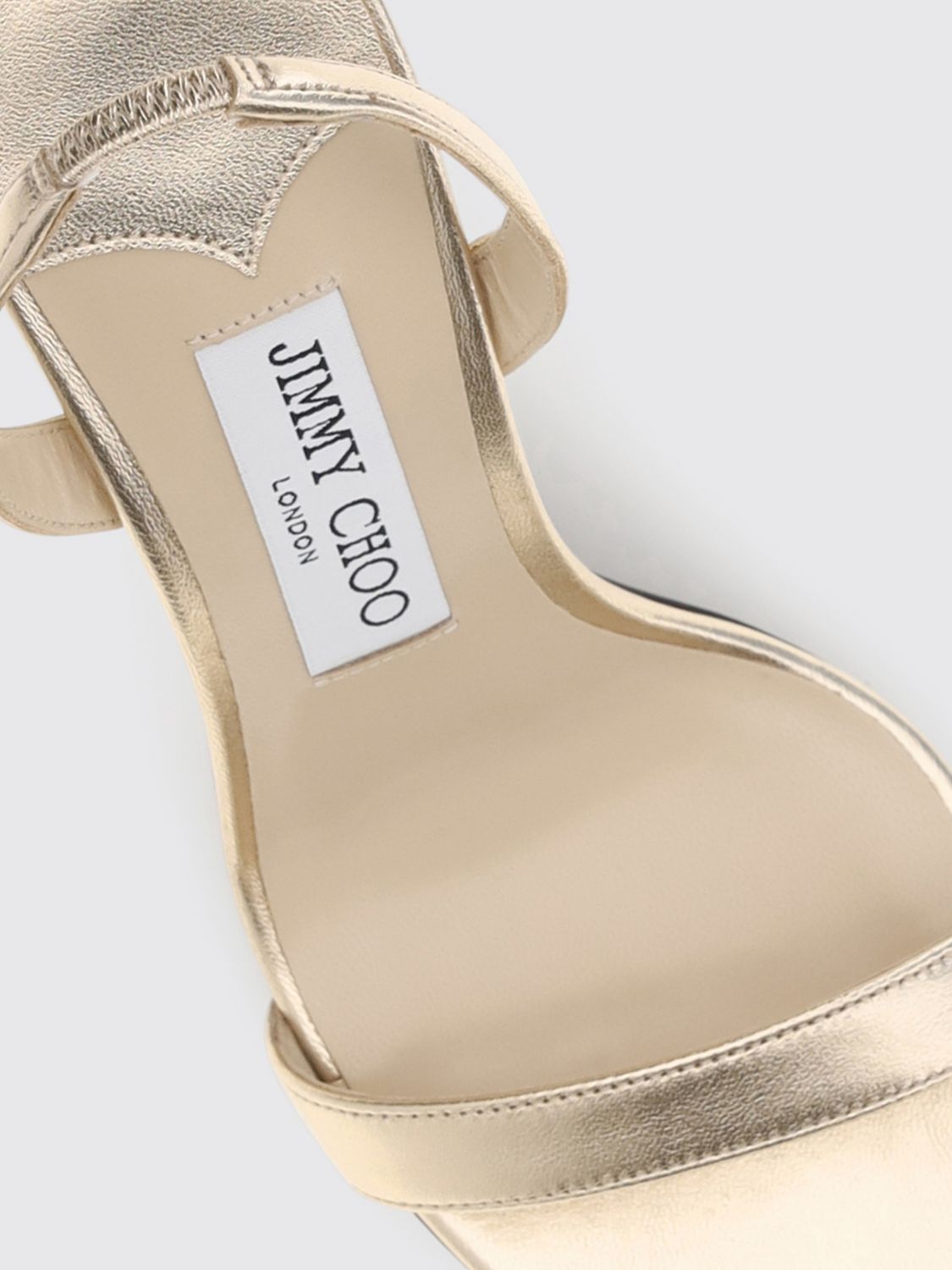jenn laminated leather high heel slingback sandals