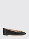 vlogo signature smooth calf leather ballet flats