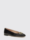 vlogo signature smooth calf leather ballet flats