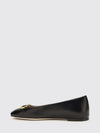 vlogo signature smooth calf leather ballet flats