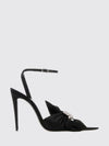 dove knot detail silk crêpe sandals with stiletto heel