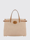 antibes canvas tote bag with vlogo signature monogram
