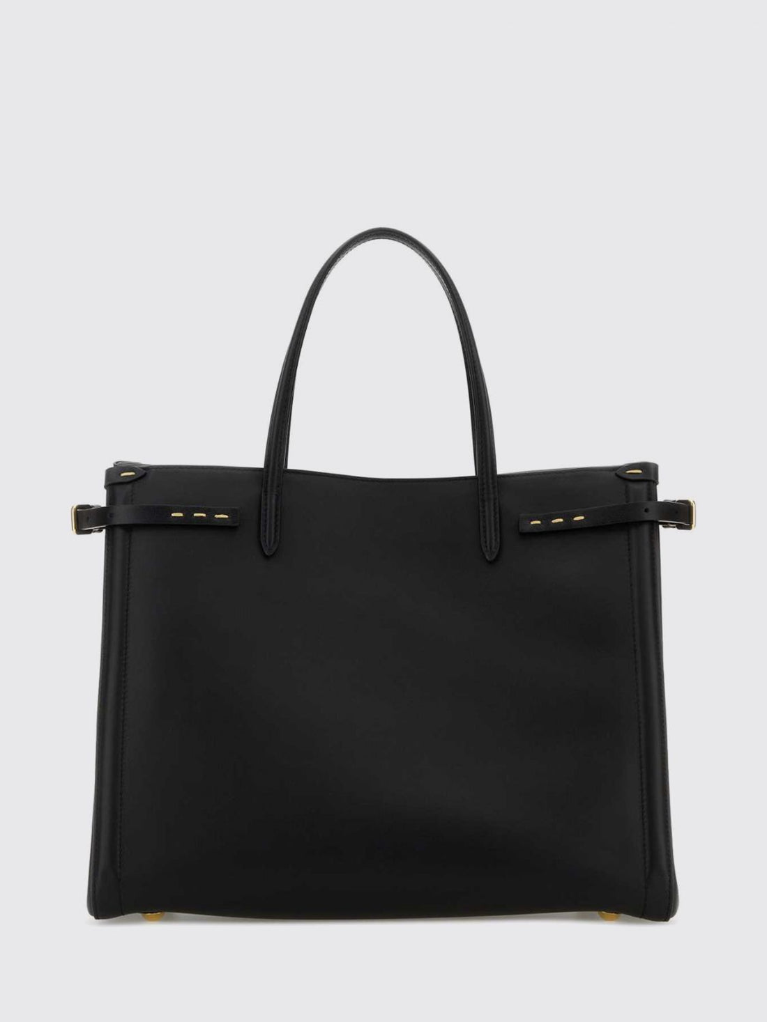 VALENTINO GARAVANI OS antibes leather handbag with vlogo signature and double handle