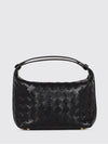 wallace mini woven calfskin handbag
