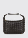 wallace mini woven calfskin handbag