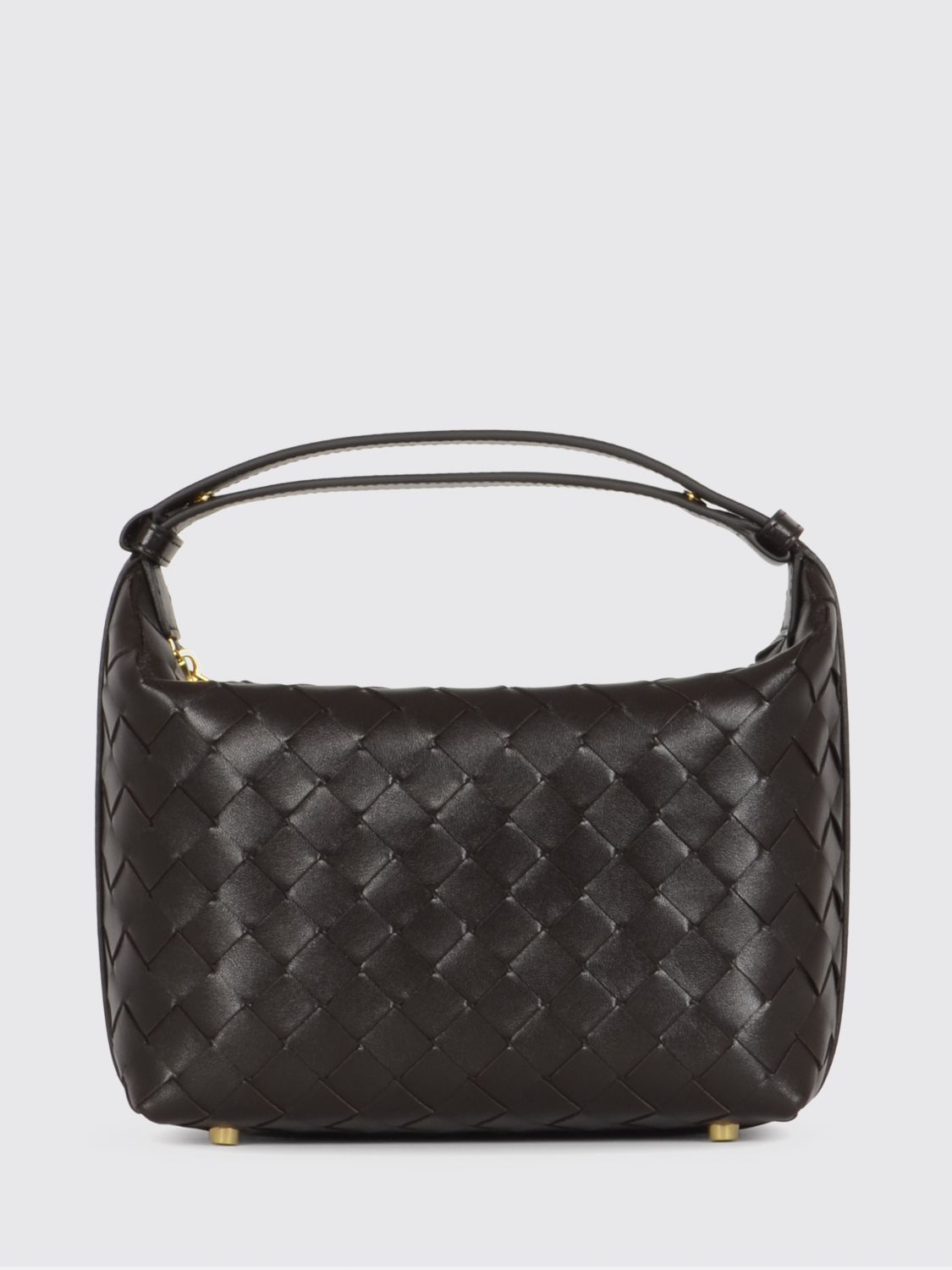 wallace mini woven calfskin handbag