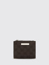 gg monogram jacquard fabric bifold wallet