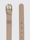 gg marmont calfskin leather belt with monogram buckle