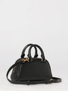 vlogo signature mini bowling bag in grained leather