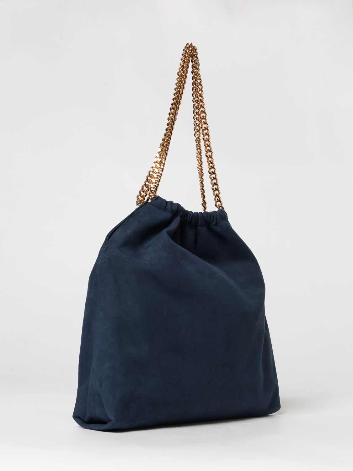 falabella synthetic leather shoulder bag with chain