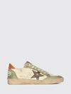 ball star smooth and suede calfskin sneakers