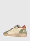 ball star smooth and suede calfskin sneakers