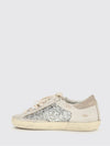 super-star leather and glitter low-top sneakers