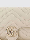 gg marmont mini chevron matelassé leather bag with chain strap