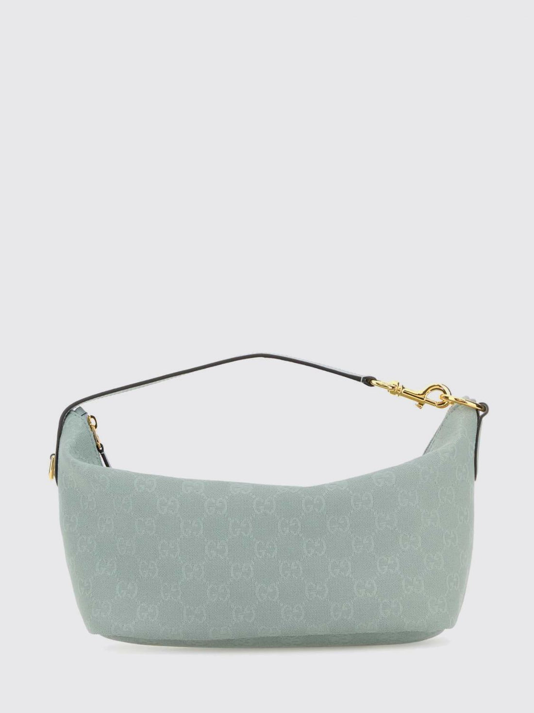 GUCCI OS vanity handbag in gg monogram jacquard fabric with zip closure
