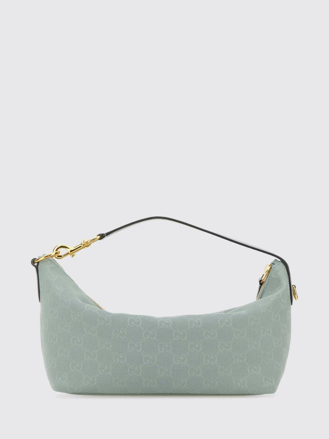 GUCCI OS vanity handbag in gg monogram jacquard fabric with zip closure