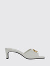 nappa leather mules with mid-heel and gg monogram hardware