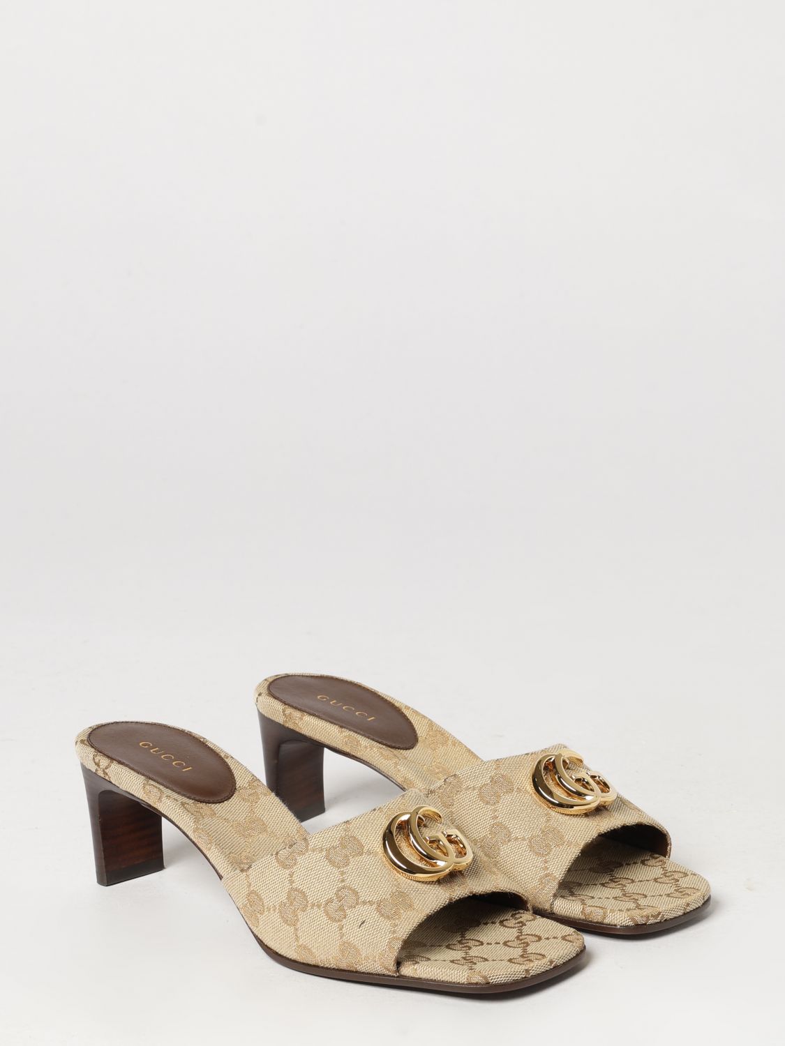 woman's heeled sandal