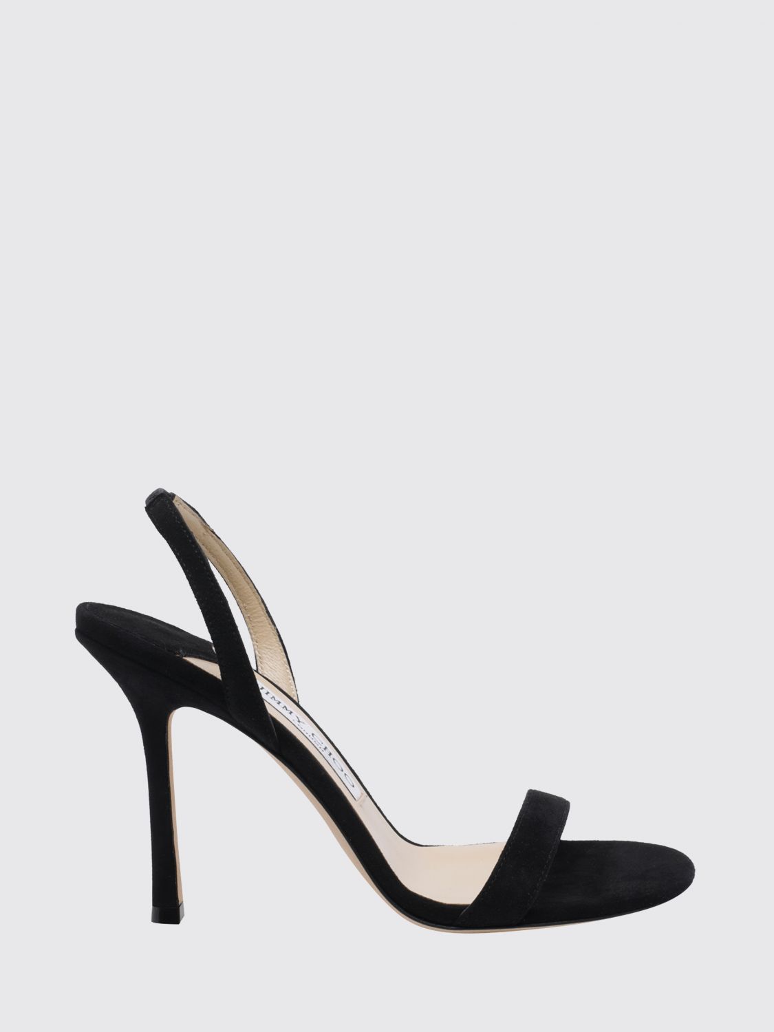 jenn suede slingback sandals with a round toe and stiletto heel