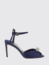 sacora satin stiletto heel sandals with crystals