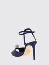 sacora satin stiletto heel sandals with crystals