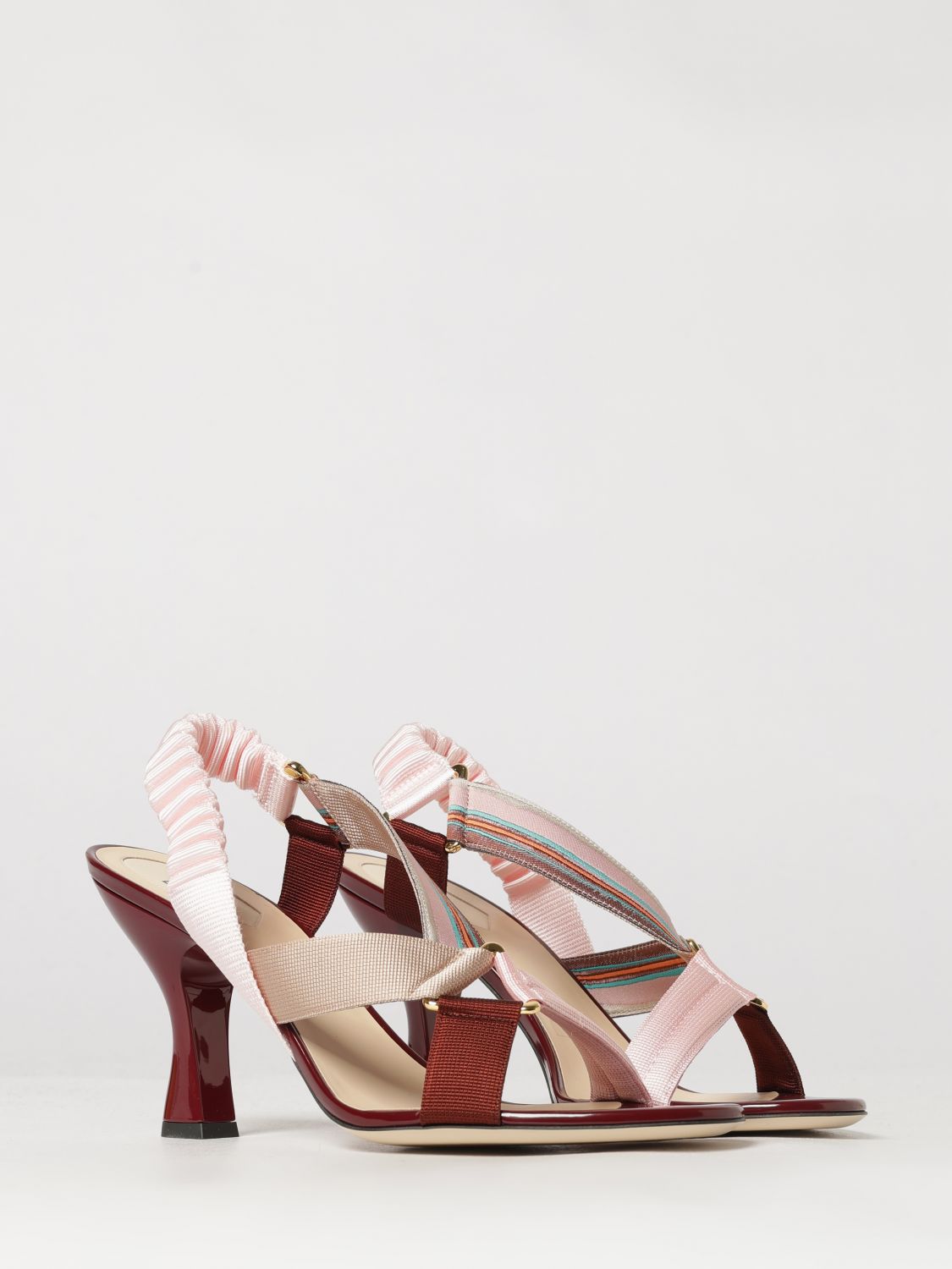 woman's heeled sandal