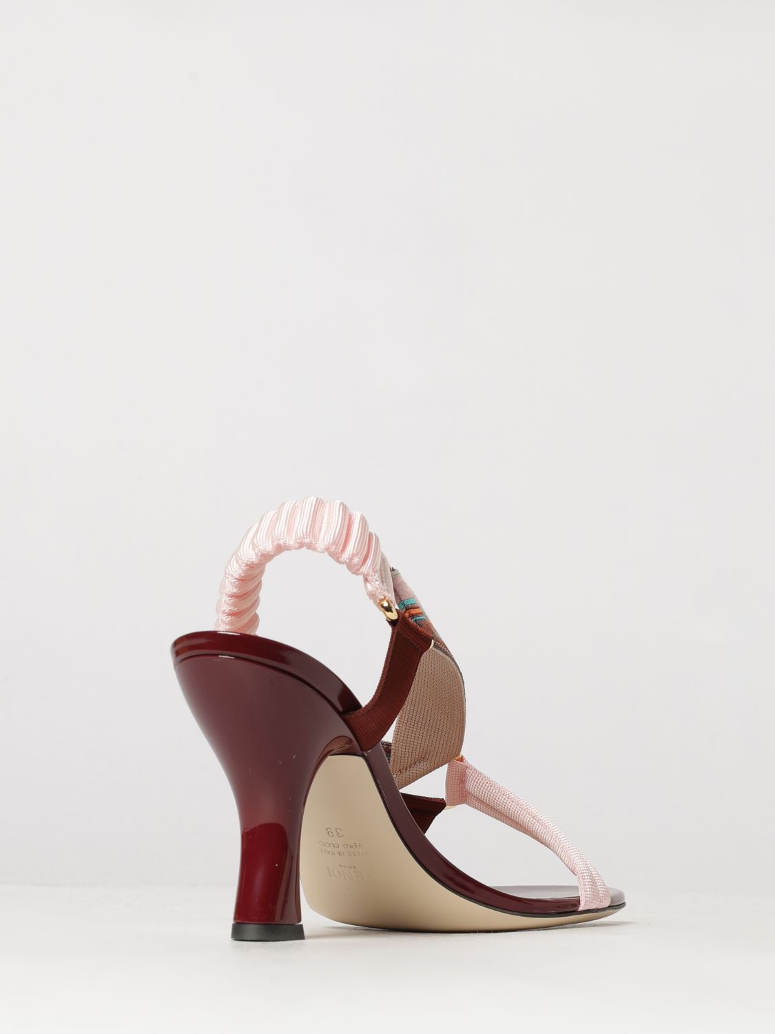 woman's heeled sandal