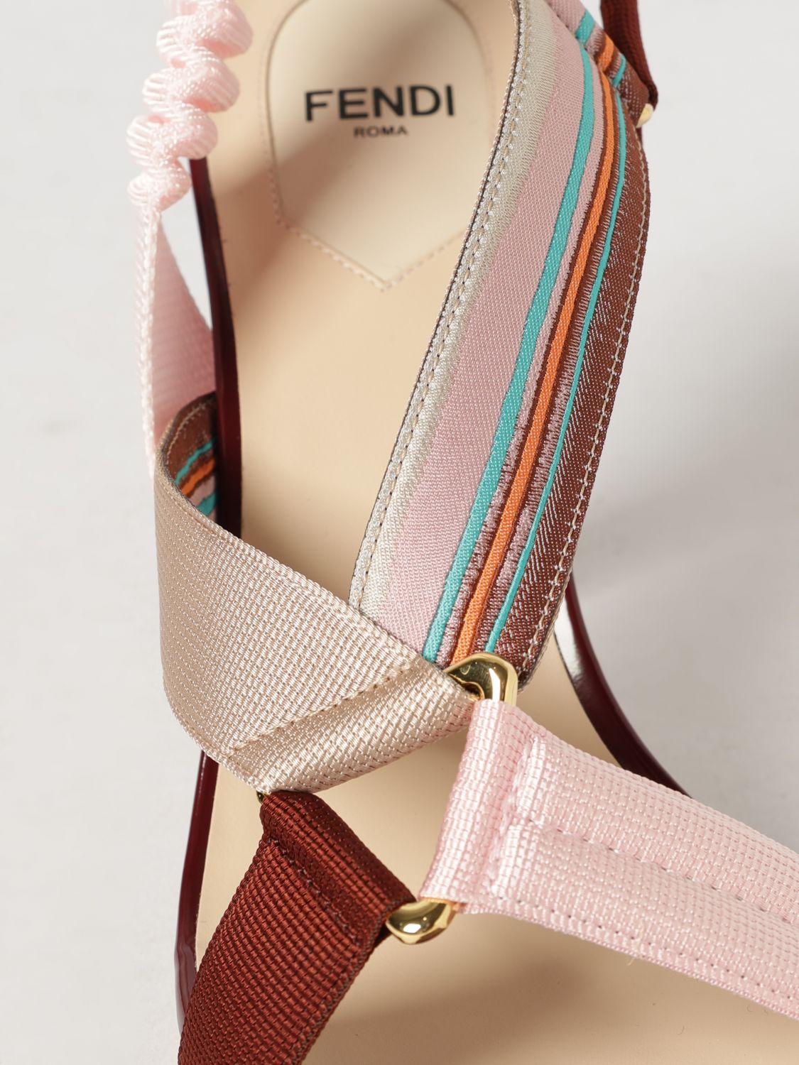 woman's heeled sandal