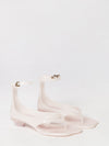 jelly thong sandals chloé in pvc with ankle strap