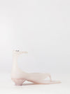 jelly thong sandals chloé in pvc with ankle strap