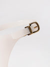jelly thong sandals chloé in pvc with ankle strap