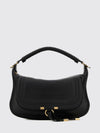 marcie shoulder bag chloé in calfskin leather with braided handle