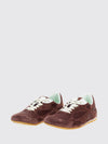 orbit suede and nylon sneakers with serrated sole