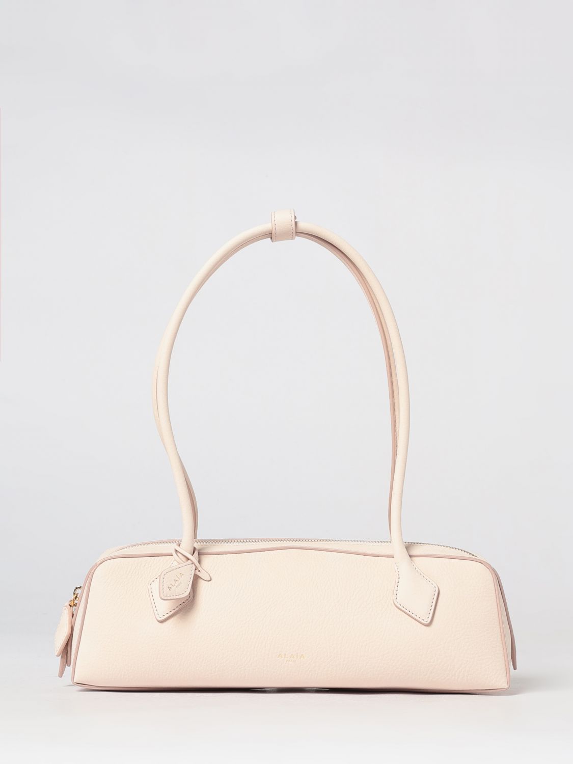 medium le teckel calfskin leather and nubuck shoulder bag