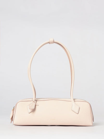 medium le teckel calfskin leather and nubuck shoulder bag