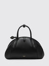 medium purse smooth calfskin leather handbag with snap closure