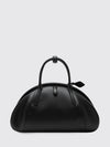 medium purse smooth calfskin leather handbag with snap closure